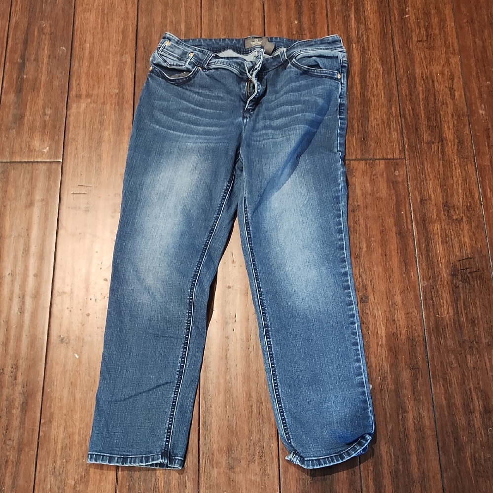 Chico's Dark Blue Slimming Jeans